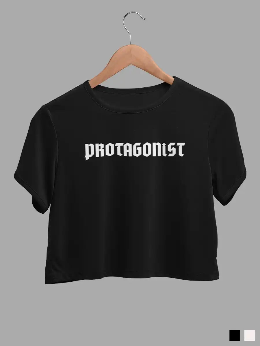 Protagonist - Cotton Crop top