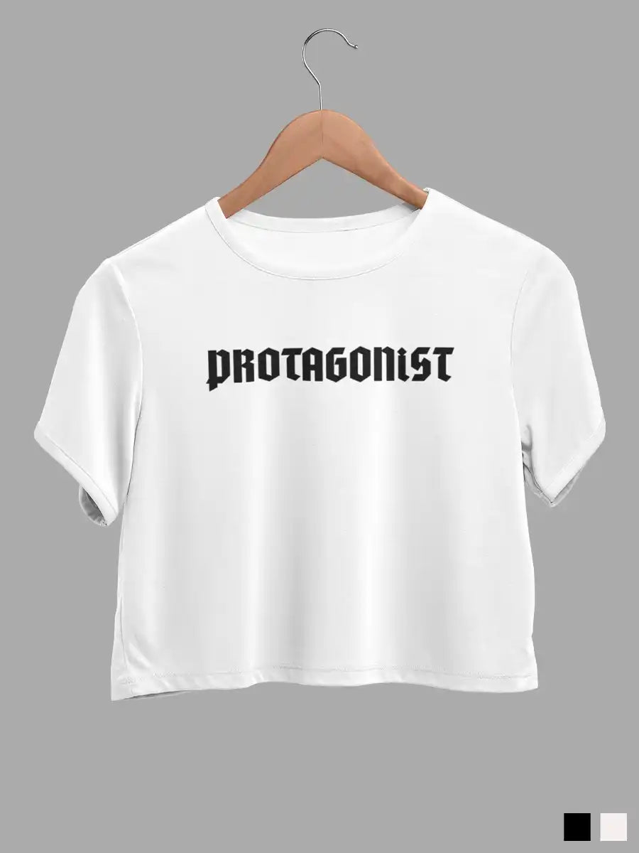 Protagonist - Cotton Crop top