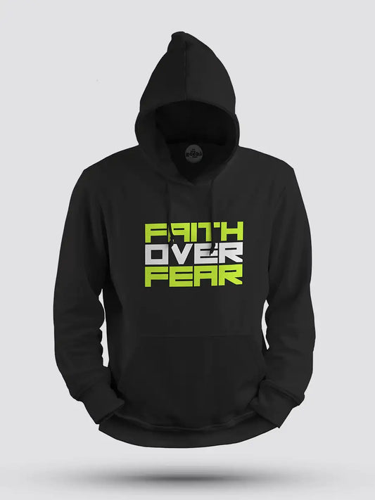 Faith Over Fear - Black Hoodie