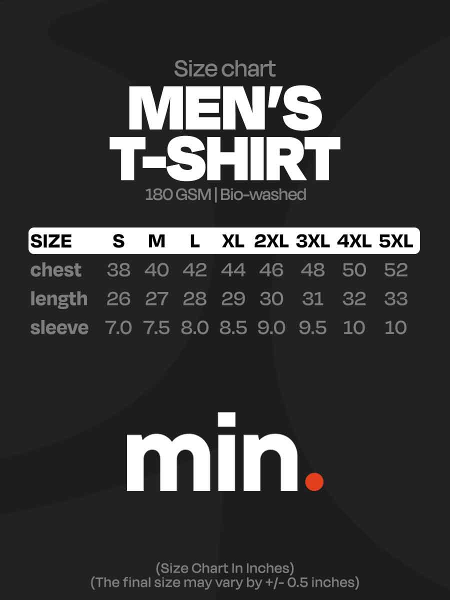 Custom Minimalist Cotton T-Shirt