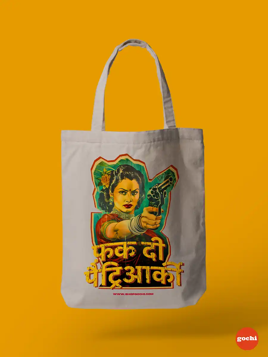 Fuck the Patriarchy - Canvas Tote bag