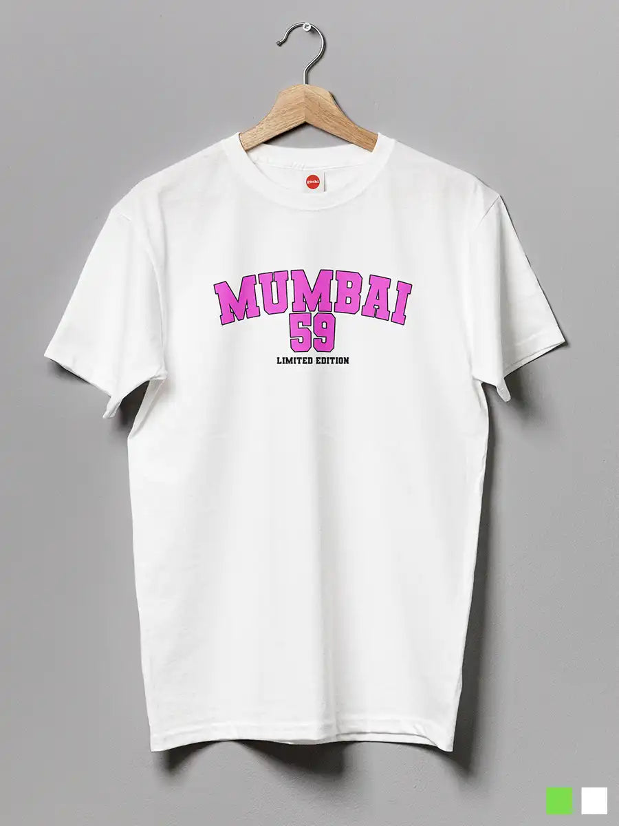 Mumbai 59 - Limited Edition - Men's White T-Shirt
