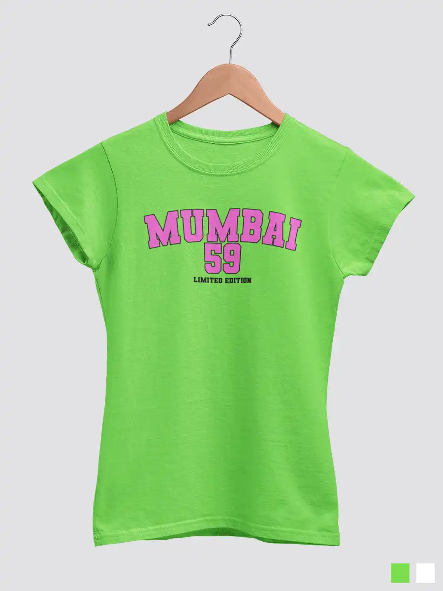 Mumbai 59 - Limited Edition - Women's Liril Green T-Shirt