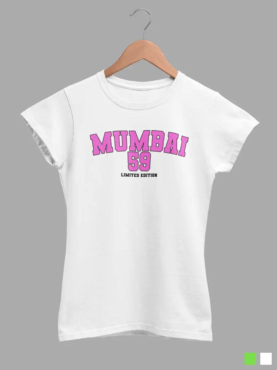 Mumbai 59 - Limited Edition - Women's White T-Shirt