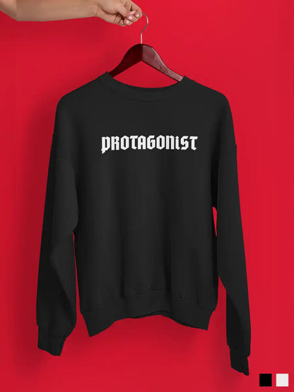 Protagonist - Black Cotton Sweatshirt