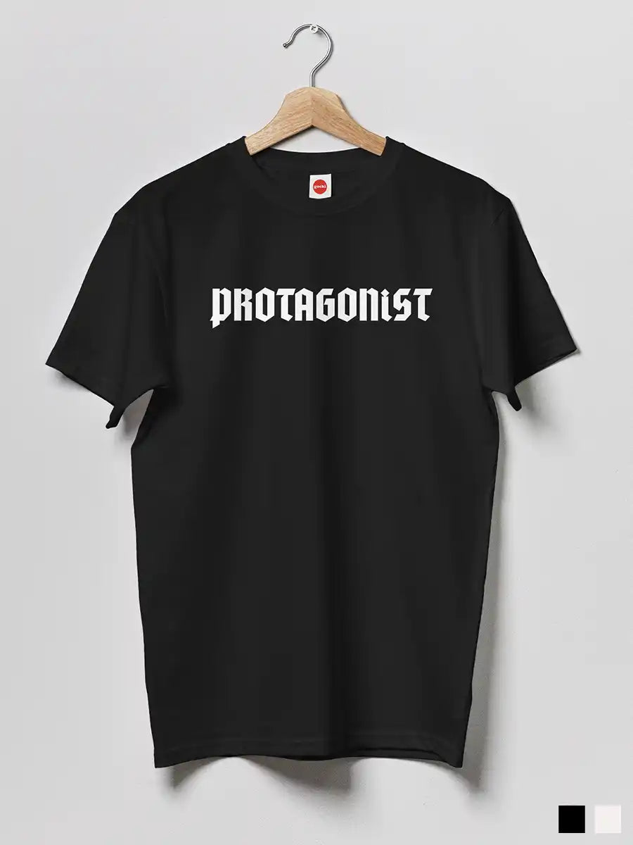 Protagonist - Black Cotton T-Shirt