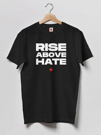 RISE ABOVE HATE - Men's Cotton T-Shirt