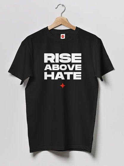 RISE ABOVE HATE - Men's Cotton T-Shirt (6 Colors)