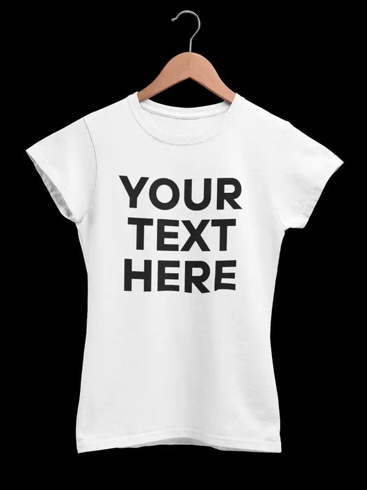 Custom Women's Cotton T-Shirt