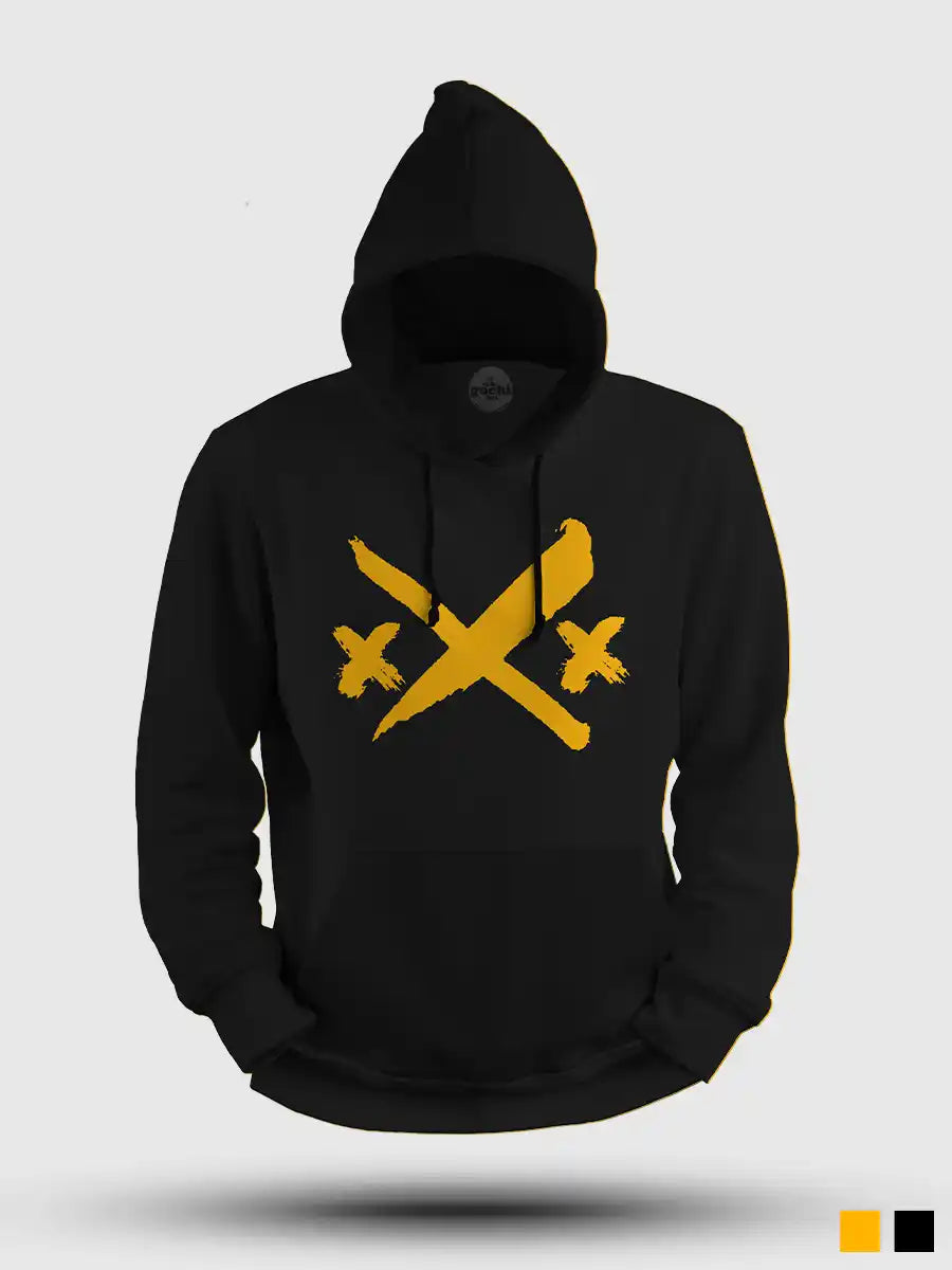 XXX - Black Cotton Hoodie