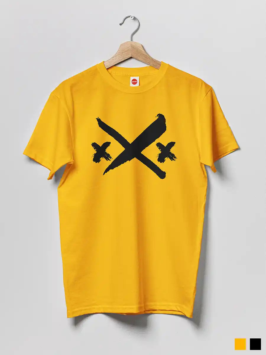 XXX - Men's Golden Yellow Cotton T-Shirt