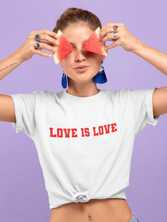 Love is Love - Women's Cotton T-Shirt