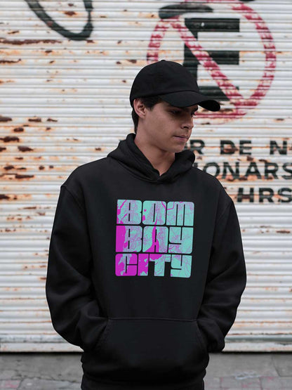 Bombay City - Black Cotton Hoodie